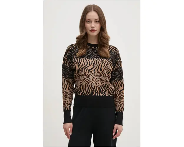 Dkny pulover femei, culoarea negru, light, P4HSAR22