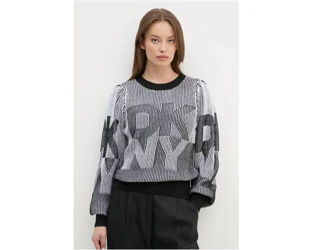 Dkny pulover femei, culoarea negru, P4MSAQ30