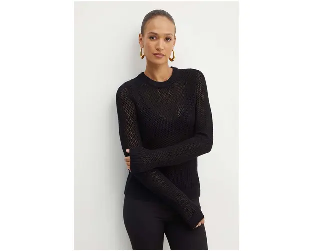 MICHAEL Michael Kors pulover de lana femei, culoarea negru, light, MT460YCF2G