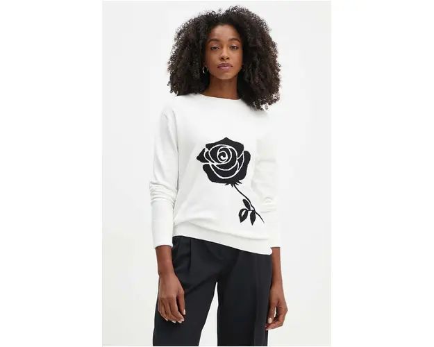 Marella pulover femei, culoarea bej, light, 2423366201200