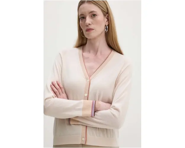 PS Paul Smith pulover femei, culoarea bej, light, W2R.402N.N31198