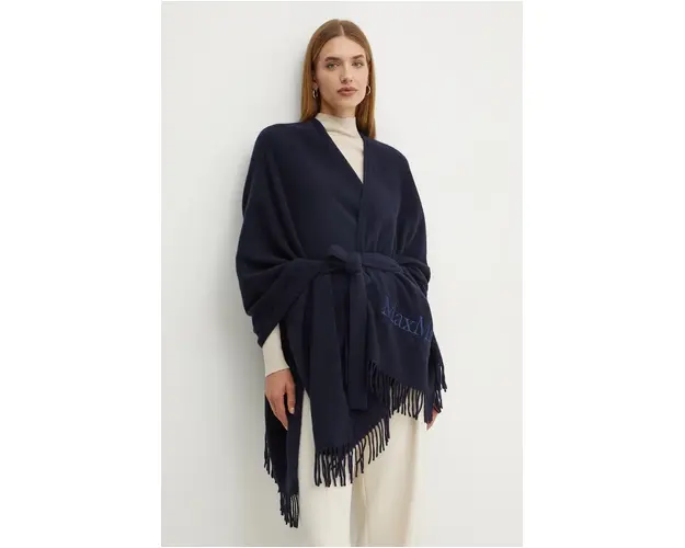 Weekend Max Mara pulover de lana femei, culoarea bej, light, cu turtleneck, 2425366052600