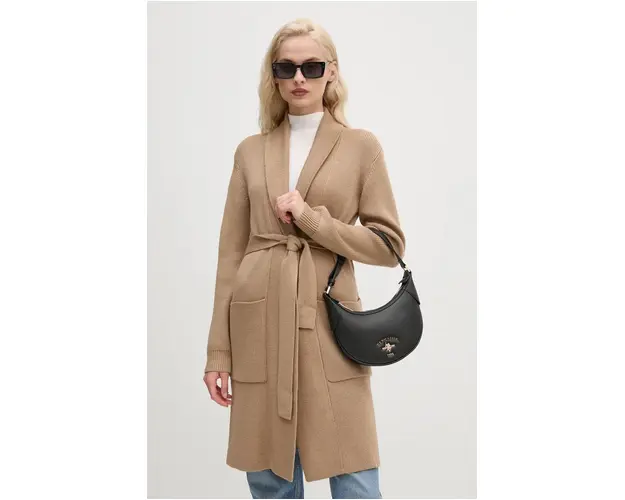 Joop! pulover femei, culoarea bej, 30043656