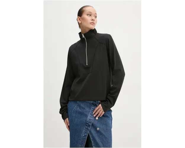 IRO bluza femei, culoarea negru, neted, WM16JEMIPA