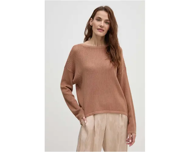 Sisley pulover femei, culoarea maro, light, 17Q3M104X