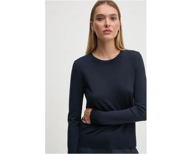 Sisley pulover femei, culoarea albastru marin, light, 17Q3M100F