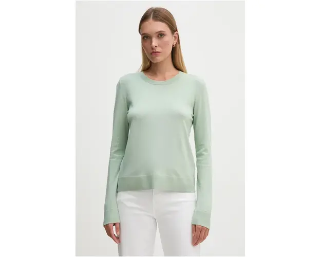 Sisley pulover femei, culoarea verde, light, 17Q3M100F