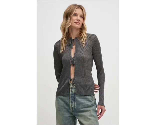 Sisley pulover femei, culoarea gri, light, 1034M500L