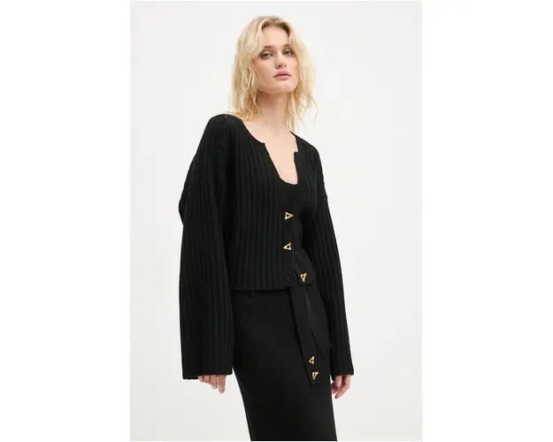 AERON pulover femei, culoarea negru, calduros, CRPU204442