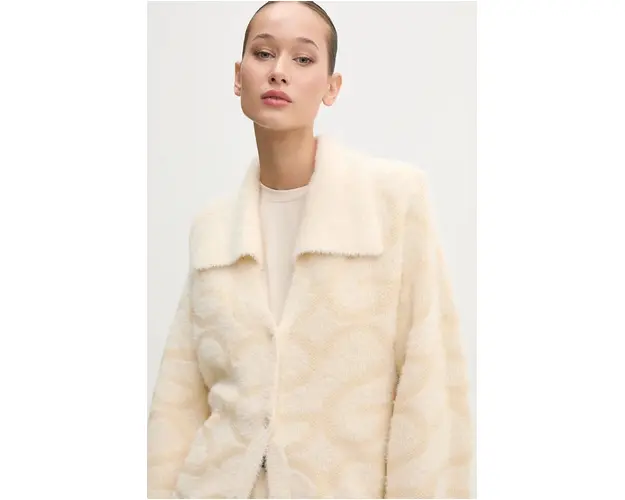 Stine Goya cardigan femei, culoarea bej, K006-2281