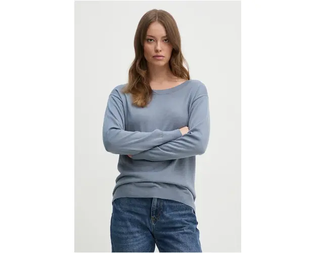 Sisley pulover de lana femei, light, 11BAM1A48