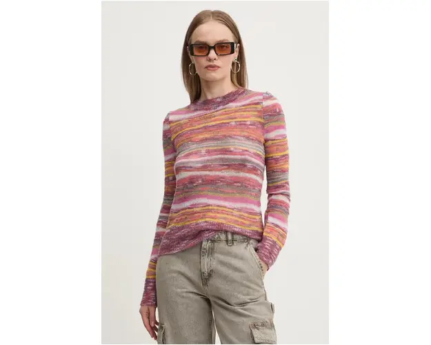 Desigual pulover din amestec de lana QUEBEC femei, light, 24WWJF16