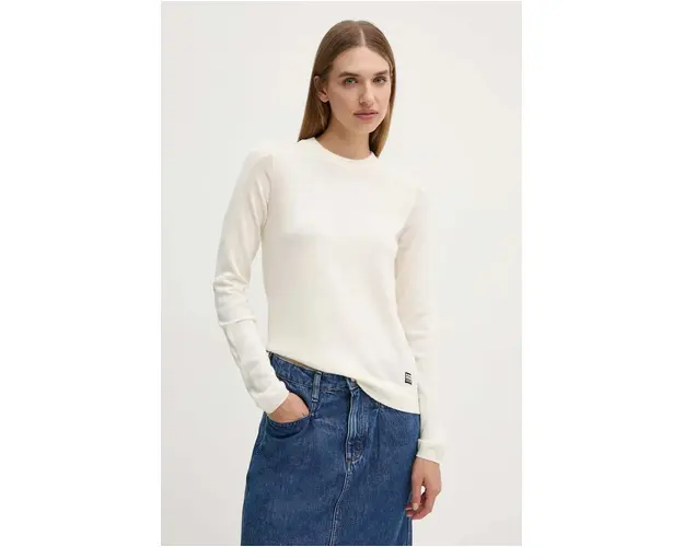 G-Star Raw pulover de lana femei, culoarea bej, light, D25509-D847
