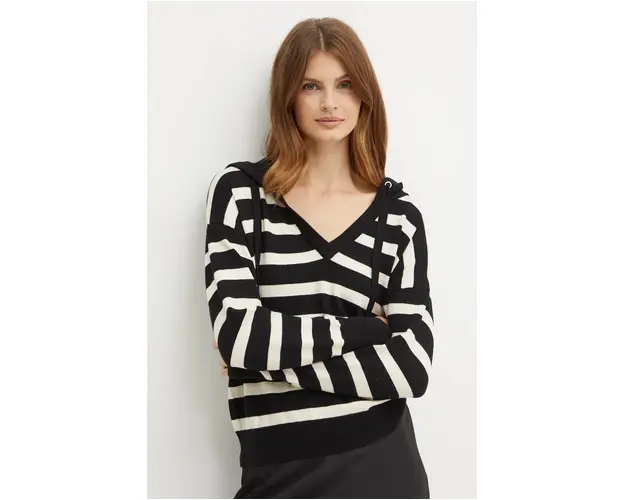 Morgan pulover MBALLON femei, culoarea negru, light, MBALLON