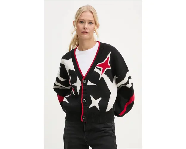 G-Star Raw cardigan din lana culoarea negru, D25730-D939