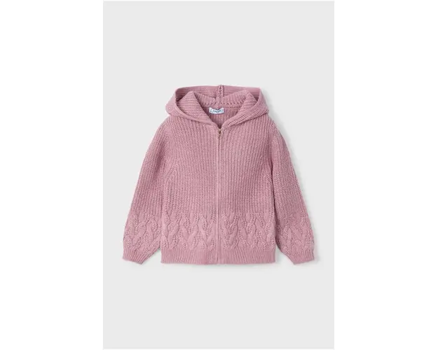 Mayoral cardigan copii culoarea roz, 4367