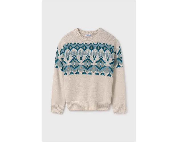 Mayoral pulover copii culoarea bej, 7304