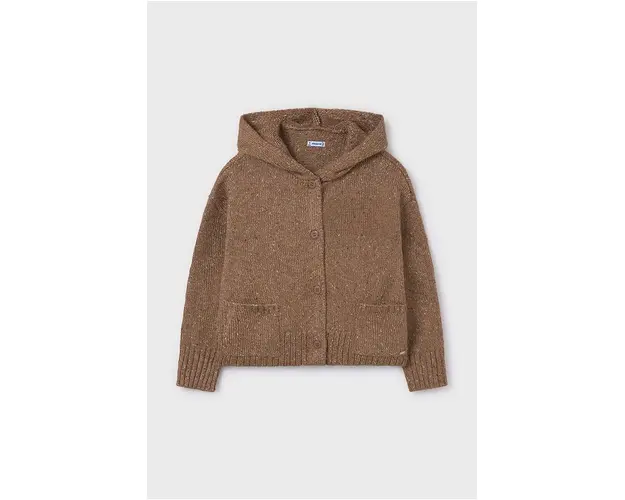 Mayoral cardigan copii culoarea maro, 7313