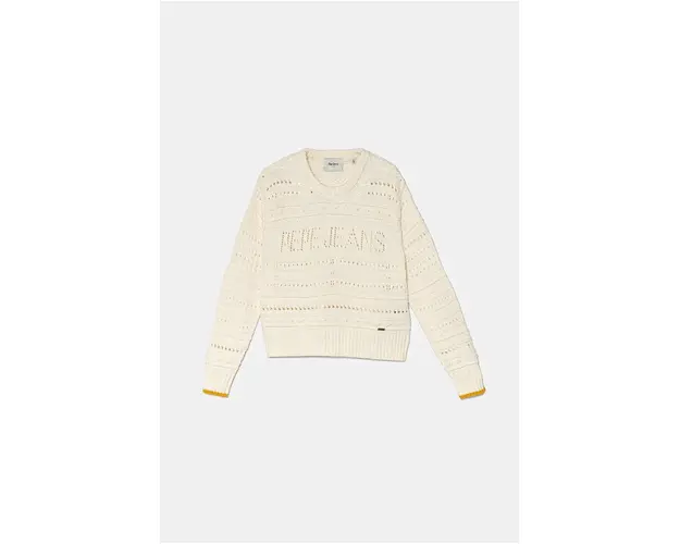 Pepe Jeans pulover copii WINSLET culoarea bej, light, PG701095