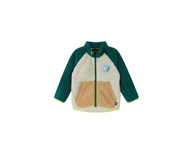 Reima bluza copii Moomin Kramgo culoarea verde, modelator, 5200079C