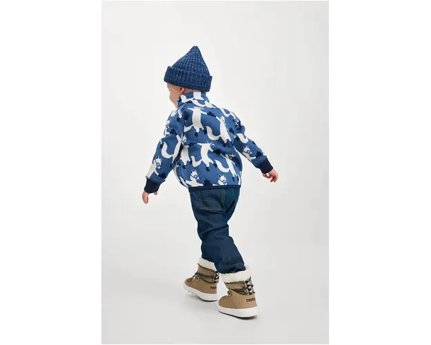 Reima bluza copii Ornament culoarea albastru marin, modelator, 5200043A