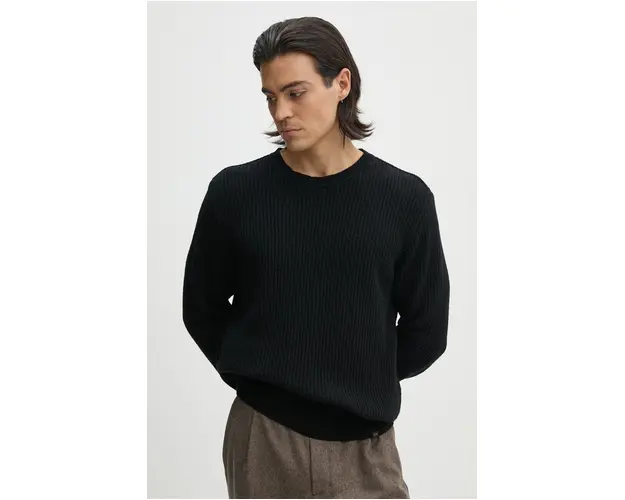Paul&Shark pulover de lana barbati, culoarea negru, 14311083