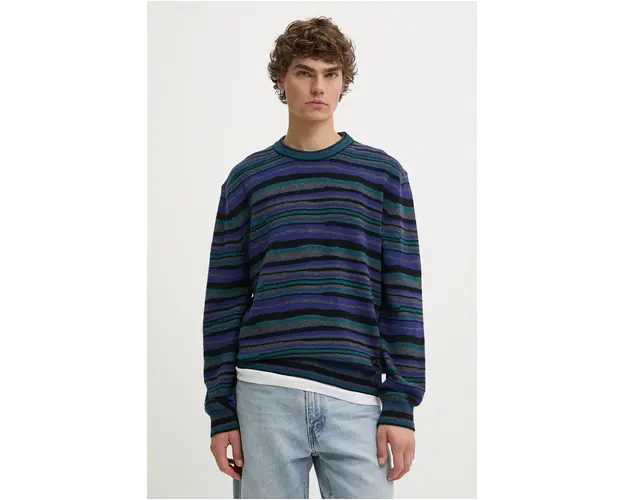 PS Paul Smith pulover barbati, culoarea albastru marin, M2R.967Y.N22233