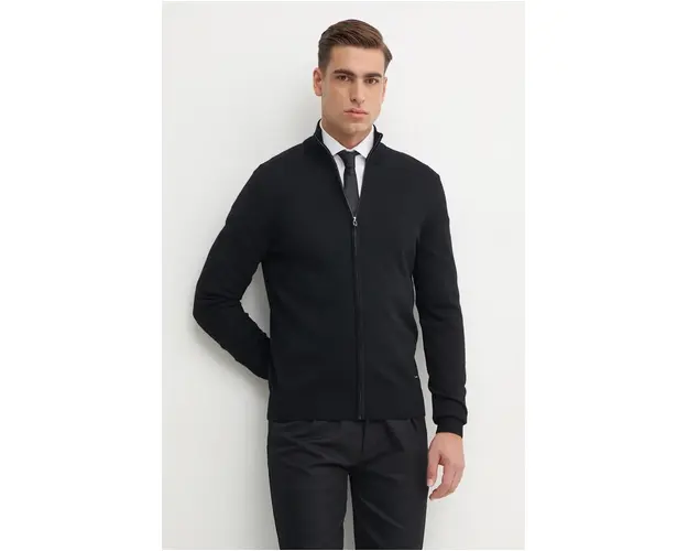 Joop! cardigan din lana culoarea negru, 30032605