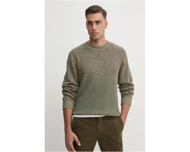 Pepe Jeans pulover de bumbac COSTELLO culoarea verde, light, PM702452