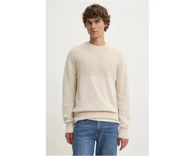 G-Star Raw pulover barbati, culoarea bej, D25127-C868