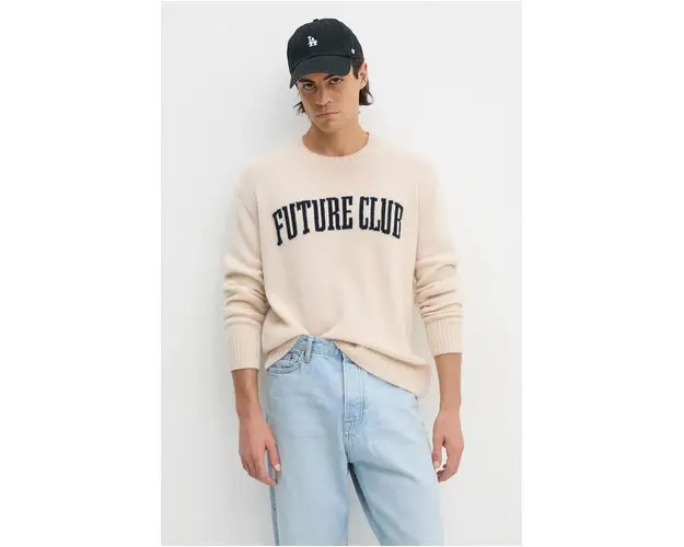 G-Star Raw pulover de casmir culoarea bej, MPR02221