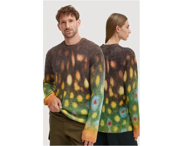 A.P.C. pulover de lana pull rocker culoarea maro, light, WOART.M23395