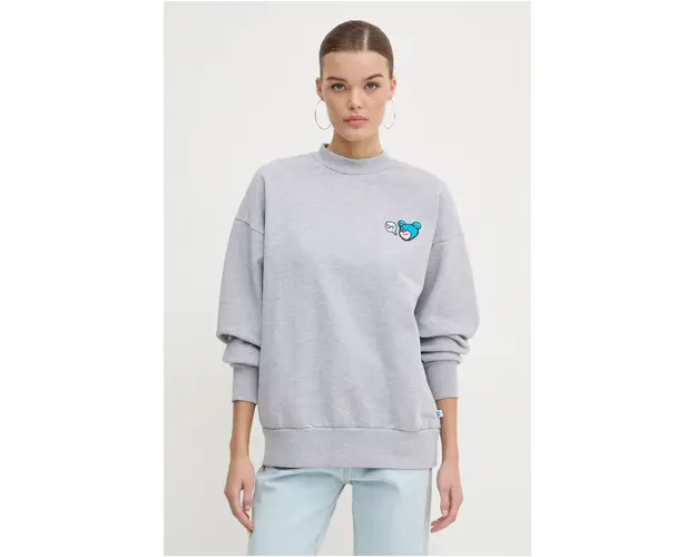 Inbetweeners bluza culoarea gri, cu imprimeu, F4TWUASW021