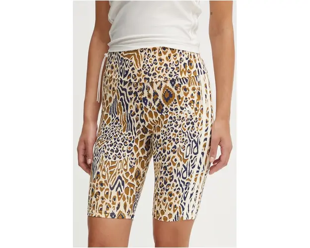 adidas pantaloni scurti x Farm Rio femei, modelator, high waist, IV9736