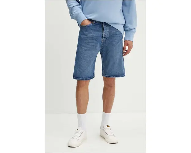 Samsoe Samsoe pantaloni scurti jeans SAEDDIE barbati, M24200009