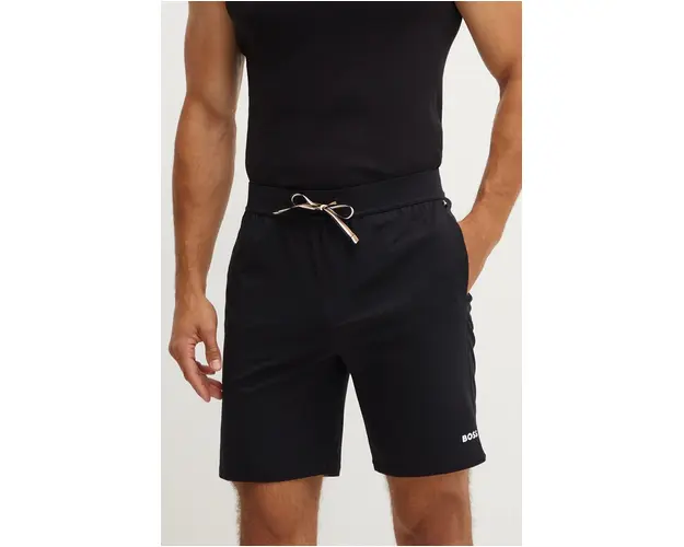 BOSS pantaloni scurti de lounge culoarea negru, 50515394