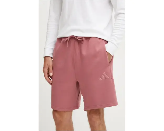 adidas pantaloni scurti All SZN barbati, culoarea roz, IY4131