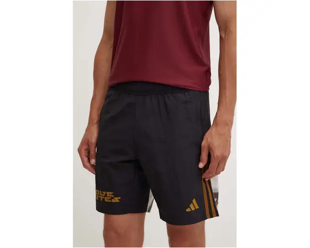 adidas Performance pantaloni scurti Pride barbati, culoarea negru, IW3954