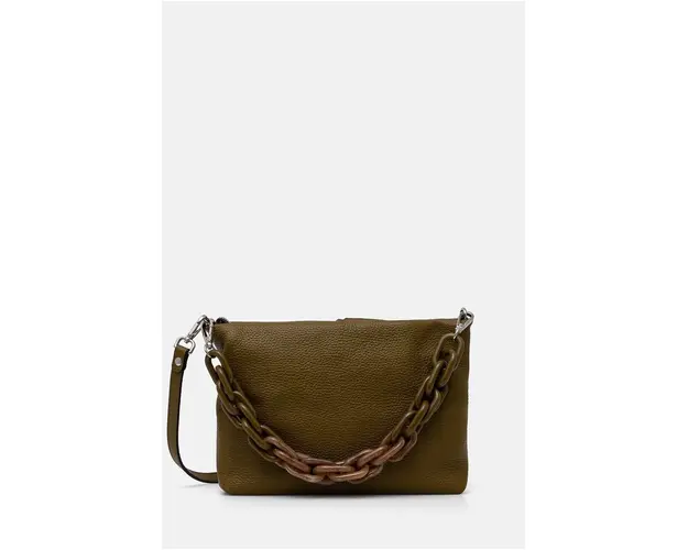 Gianni Chiarini poseta de piele BRENDA culoarea verde, BS 8265/COMM GRN