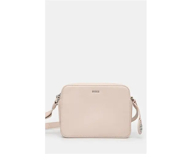 BOSS poseta culoarea bej, 50523273