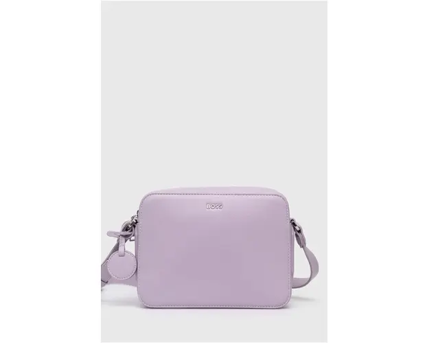 BOSS poseta culoarea violet, 50523273