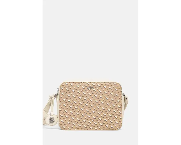 BOSS poseta culoarea bej, 50523314