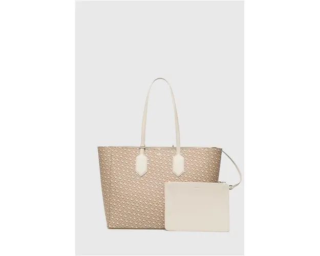 BOSS poseta culoarea bej, 50523322