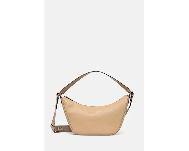 BOSS poseta culoarea bej, 50523418