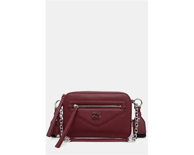 Dkny poseta de piele culoarea bordo, R42ELF44