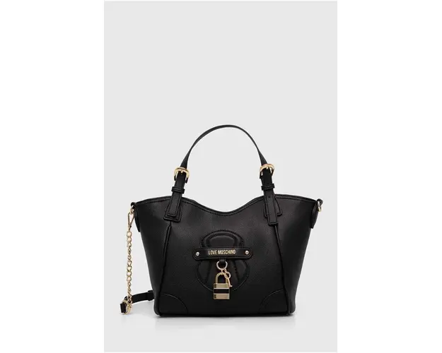 Love Moschino poseta culoarea negru, JC4172PP1LLS0000
