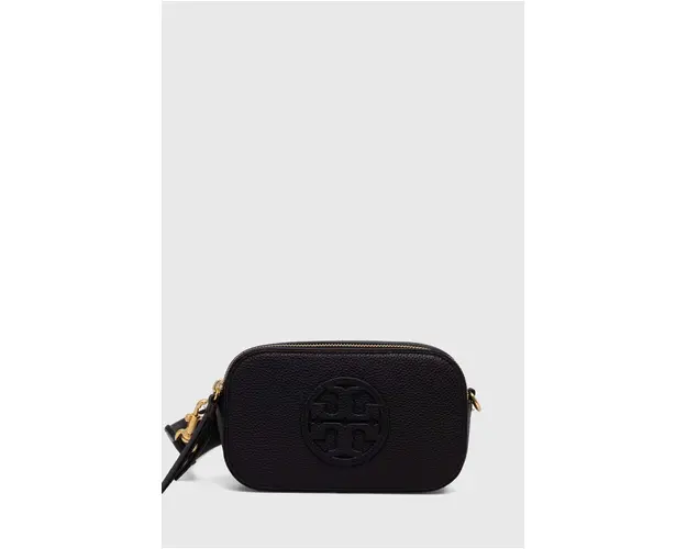 Tory Burch poseta de piele Miller Mini culoarea negru, 158757.001