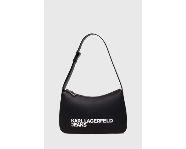 Karl Lagerfeld Jeans poseta culoarea negru, 245J3007