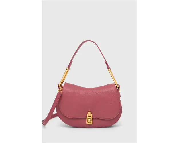 Coccinelle poseta de piele COCCINELLEMAGIE SOFT culoarea roz, E1 PQR 58 01 01