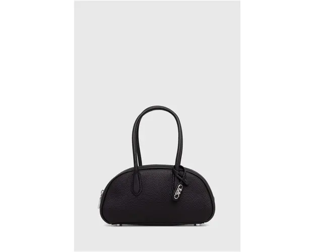 MICHAEL Michael Kors poseta de piele culoarea negru, 30T4S1US5T